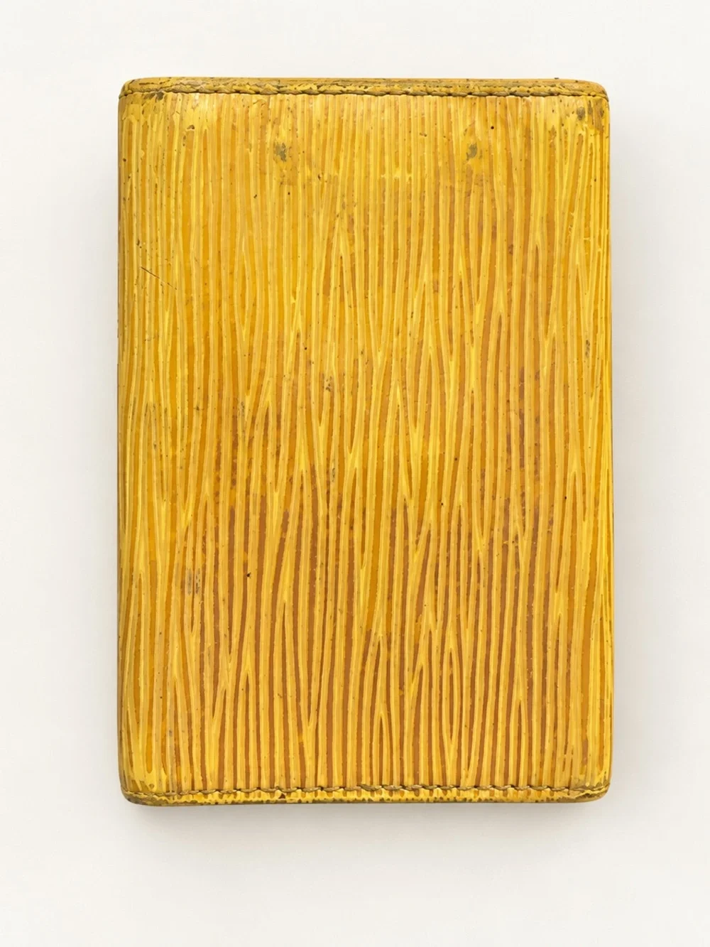 Louis Vuitton Yellow Epi Leather Card Case with LV Monogram